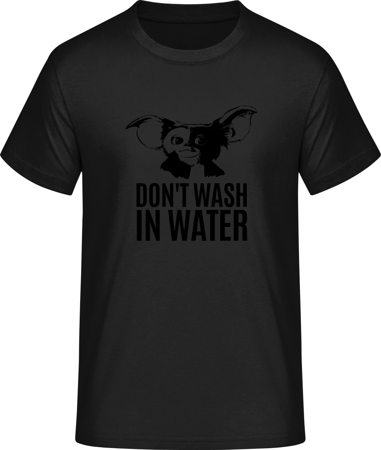 Gremlin Don't Wash In Water - Front_Schwarz