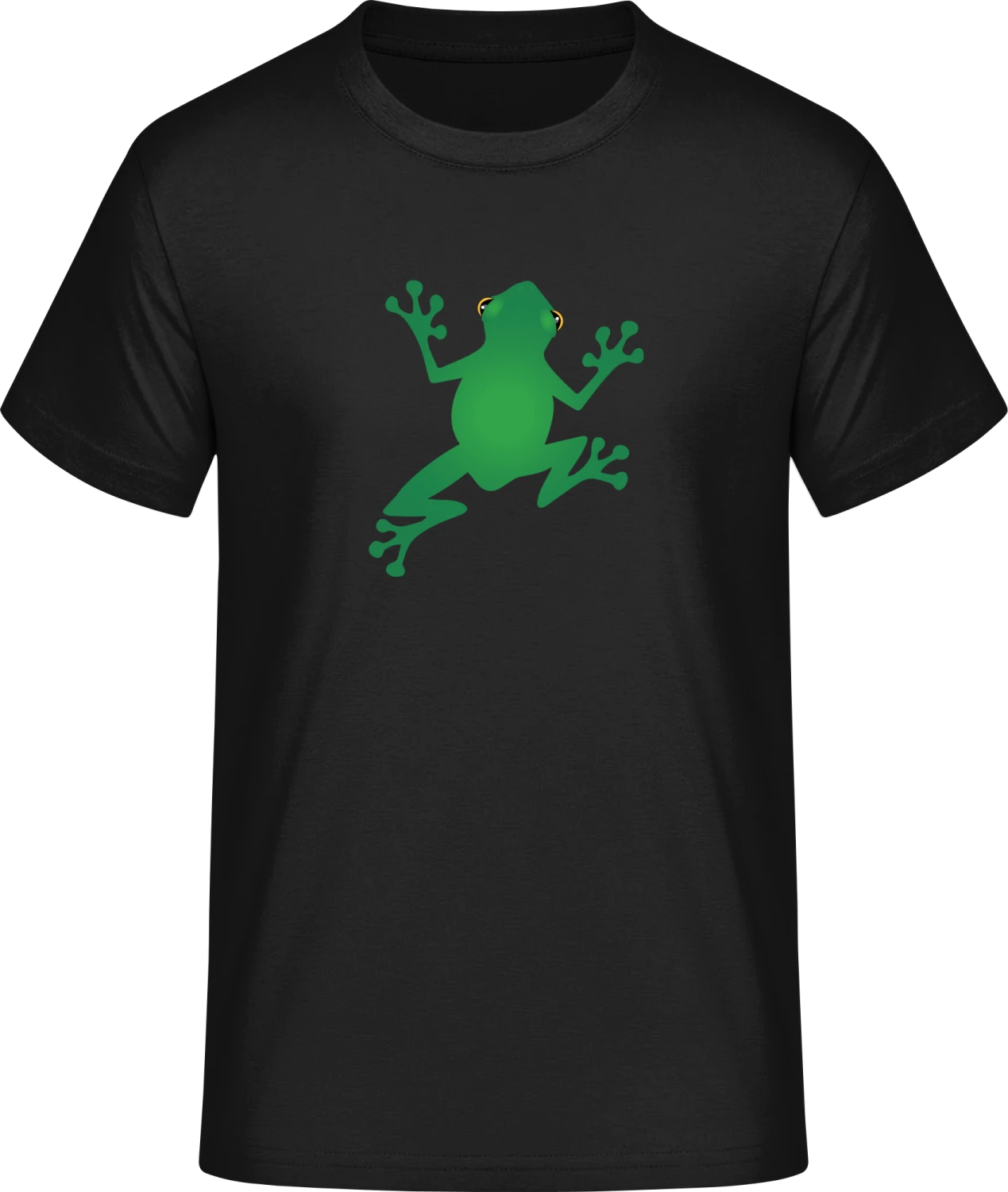 Green Frog - Front_Schwarz