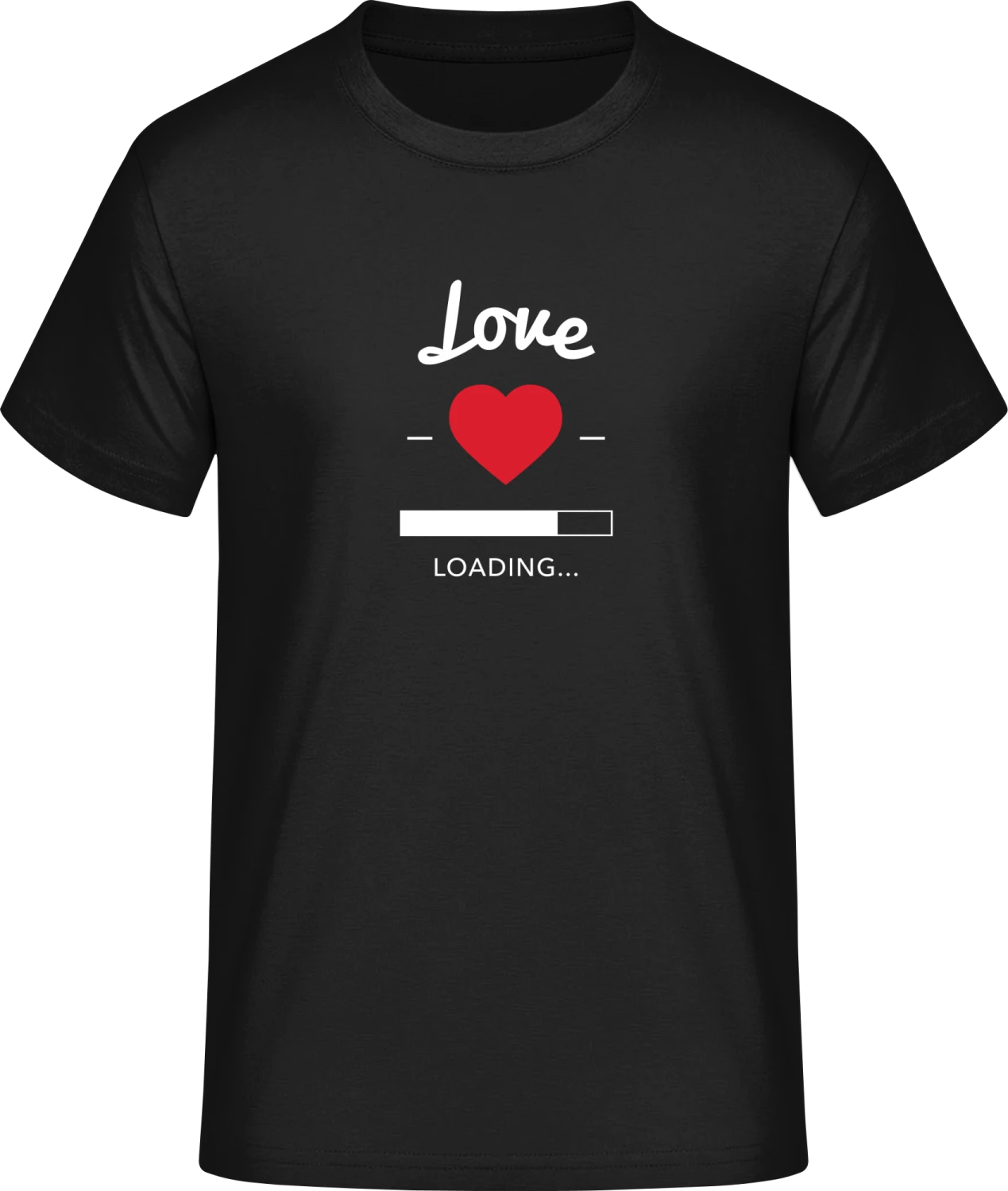 Love loading - Front_Schwarz