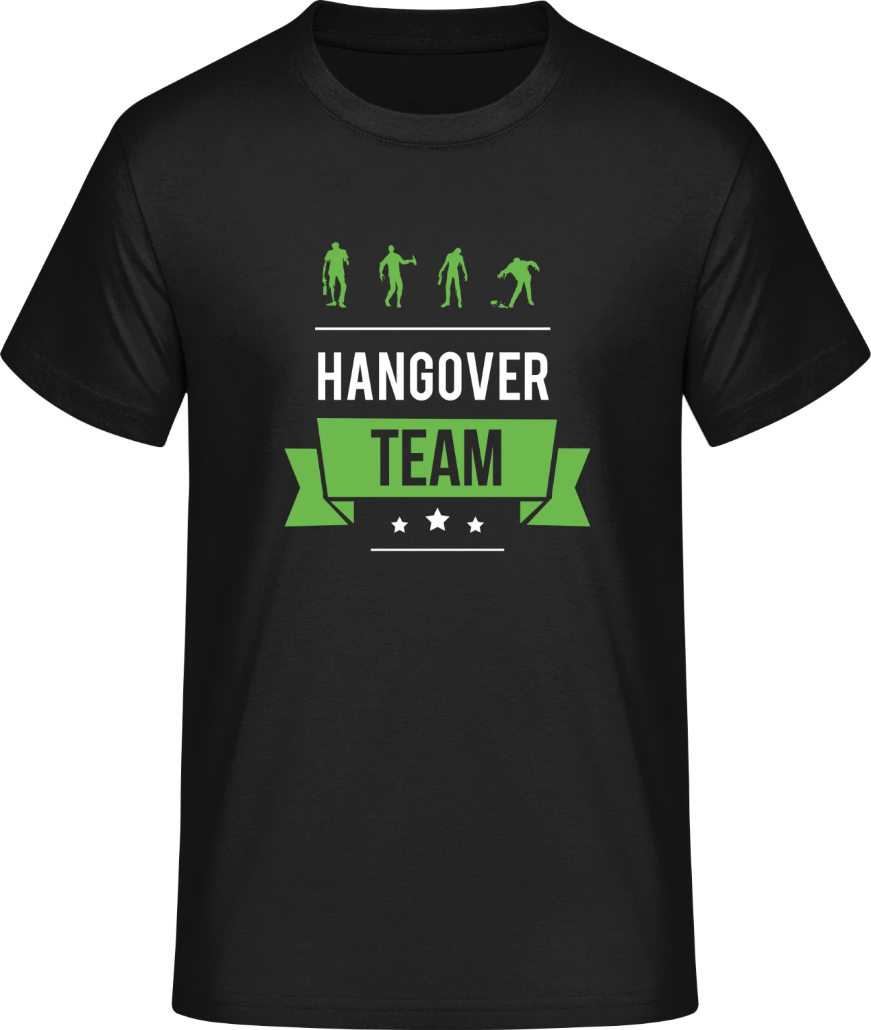 Hangover Team Zombies - Front_Schwarz