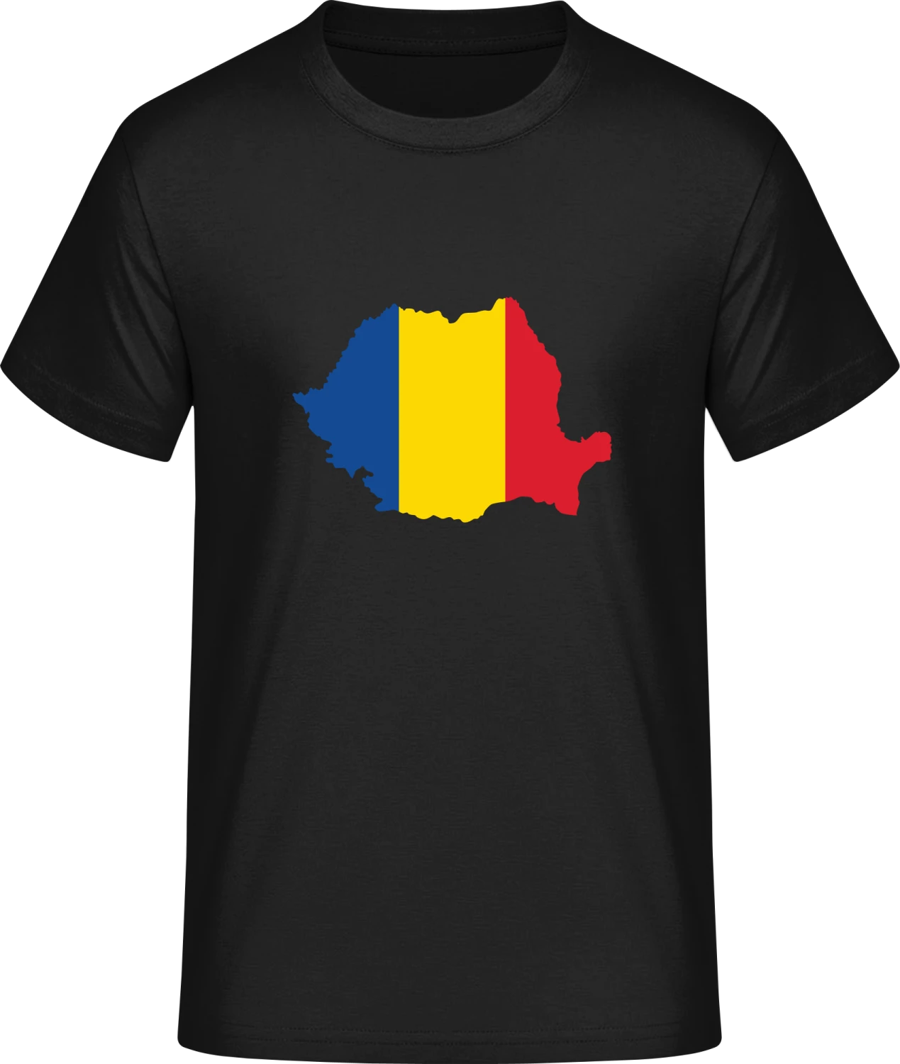 Romania Map - Front_Schwarz