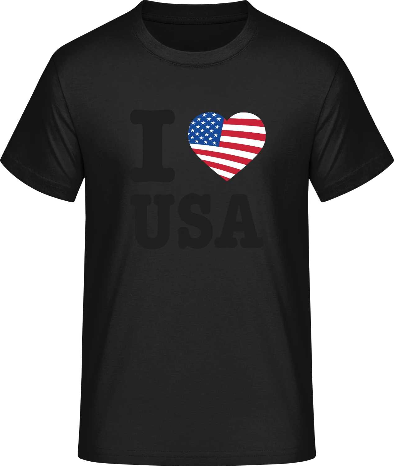 I Love USA - Front_Schwarz