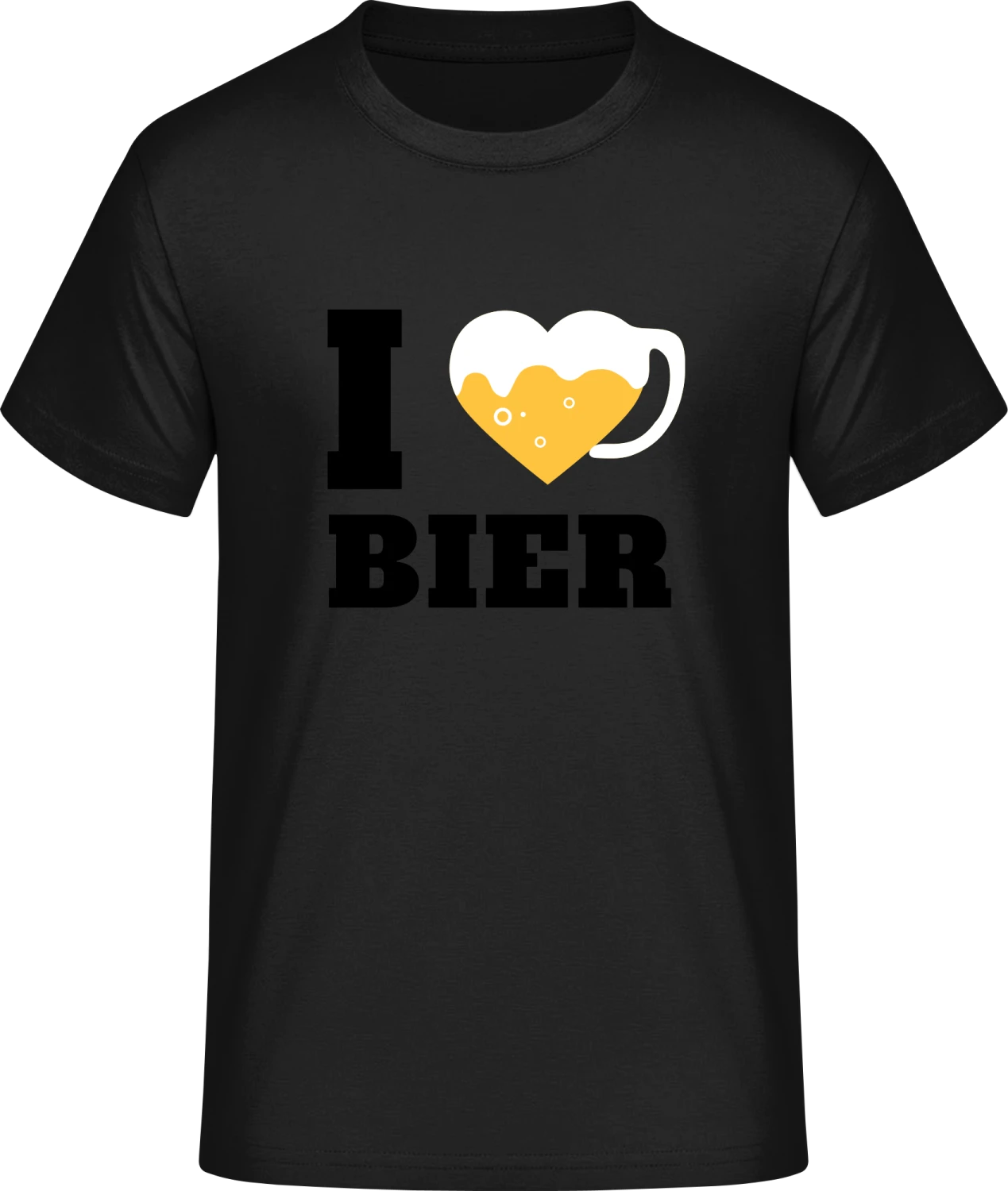 I Love Bier - Front_Schwarz