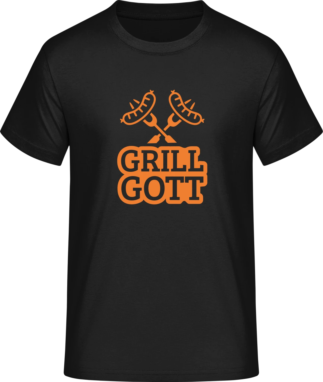 Grill Gott - Front_Schwarz