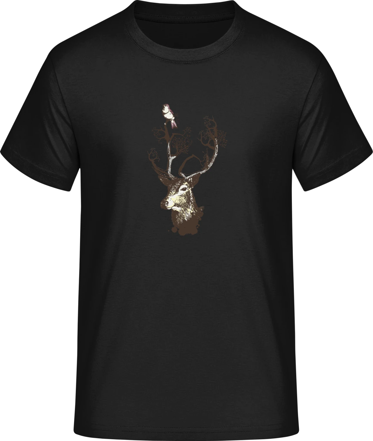 Stylish Reindeer - Front_Schwarz