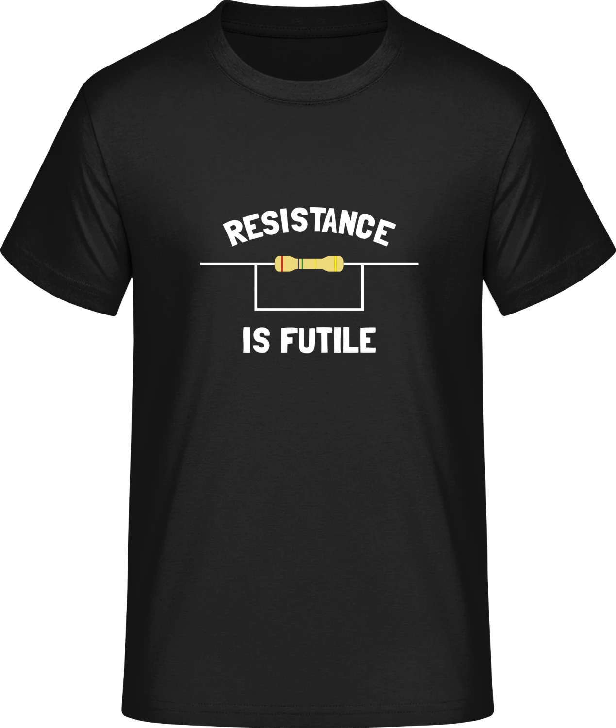 Resistance Is Futile - Front_Schwarz