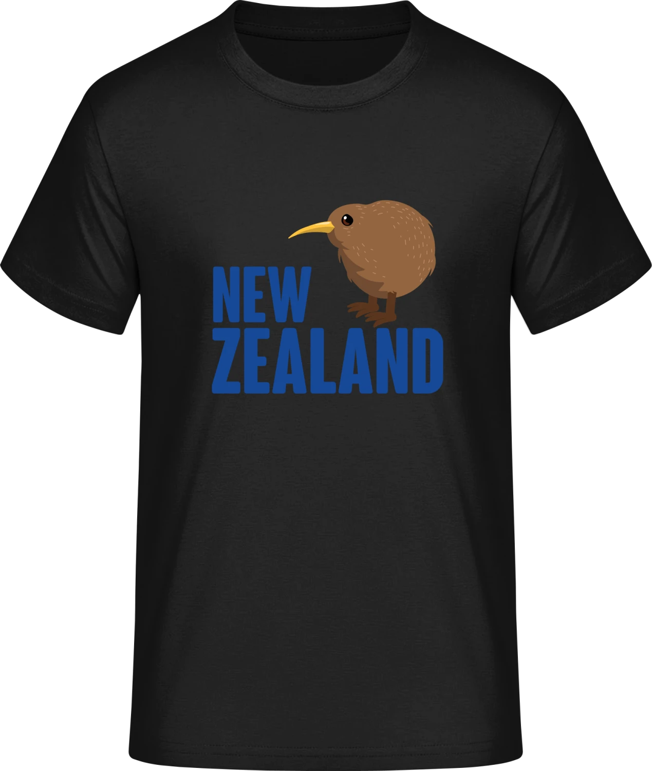 New Zealand Illustration - Front_Schwarz