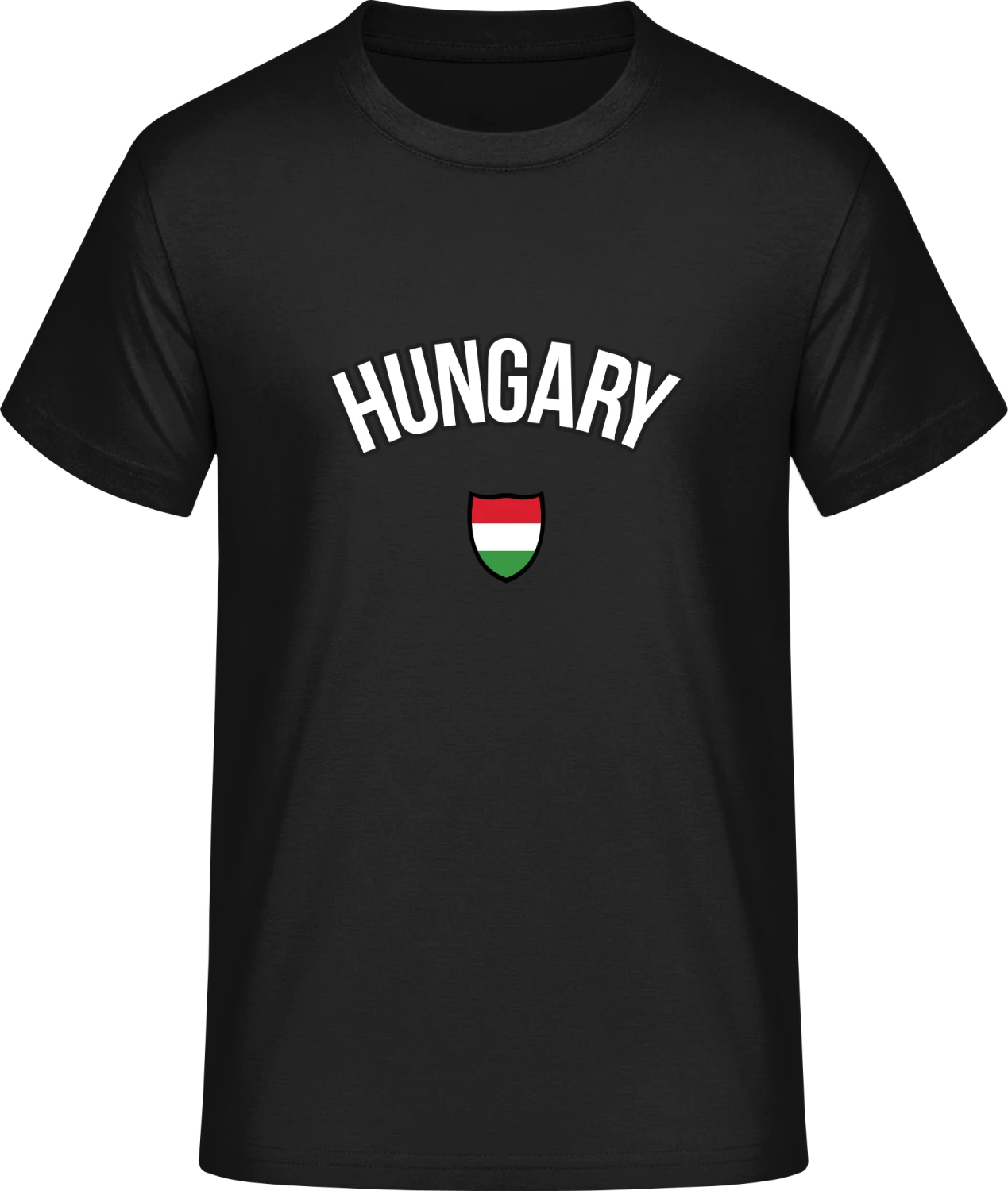 HUNGARY Football Fan - Front_Schwarz