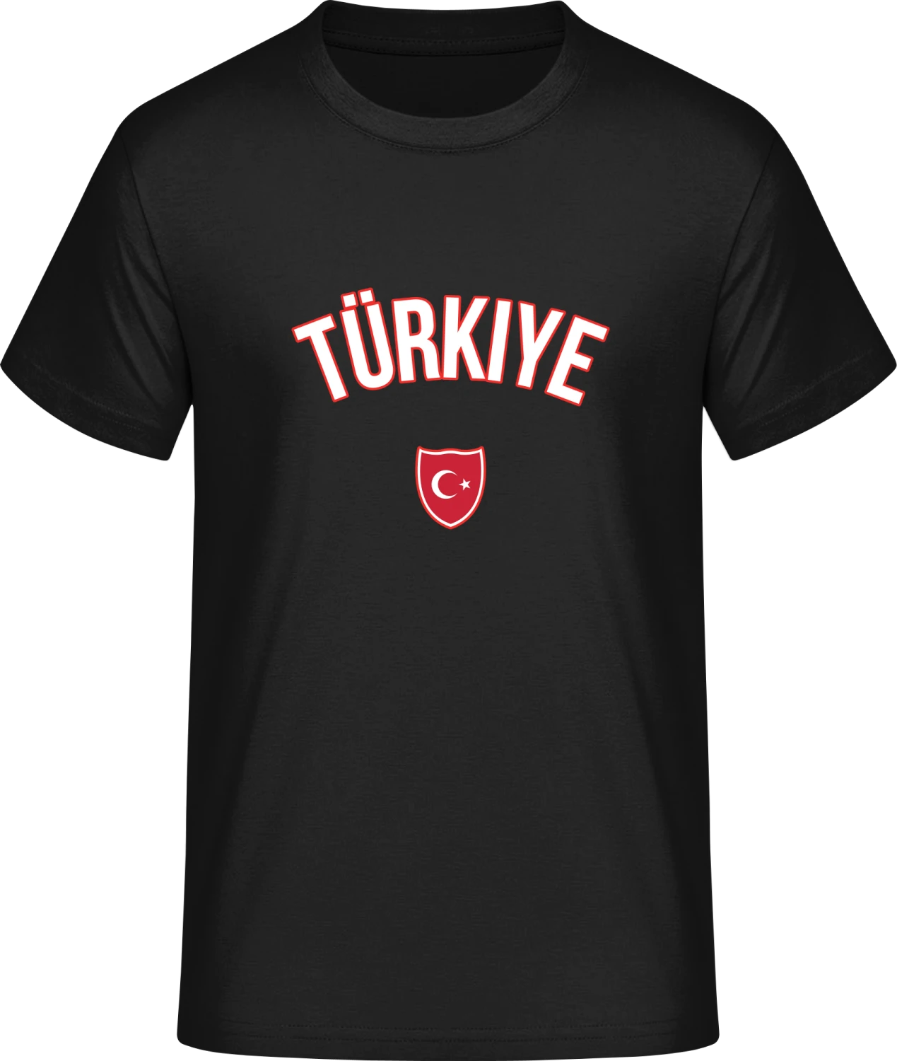 TÜRKIYE Fan - Front_Schwarz