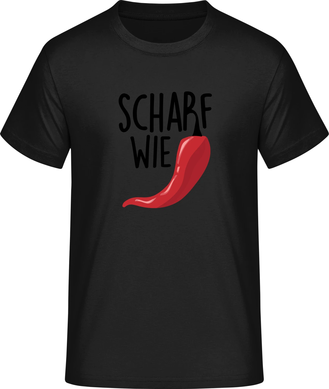 Scharf wie Chilli - Front_Schwarz