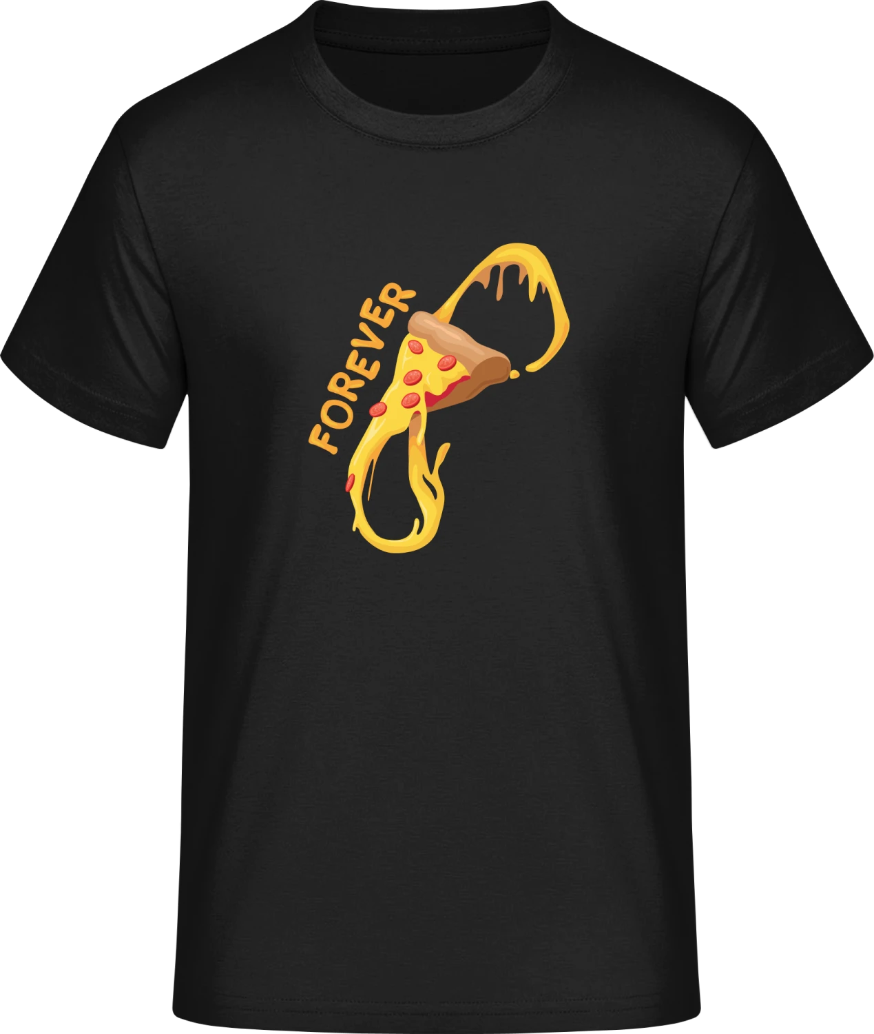 Pizza Forever - Front_Schwarz