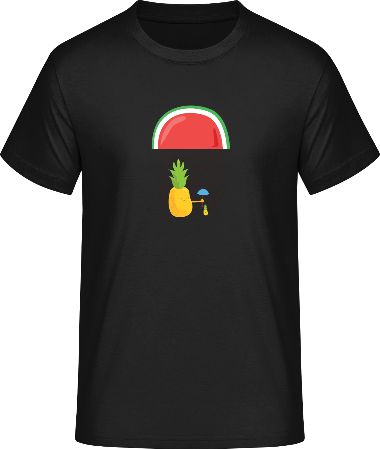 Pineapple Cute Parent - Front_Schwarz