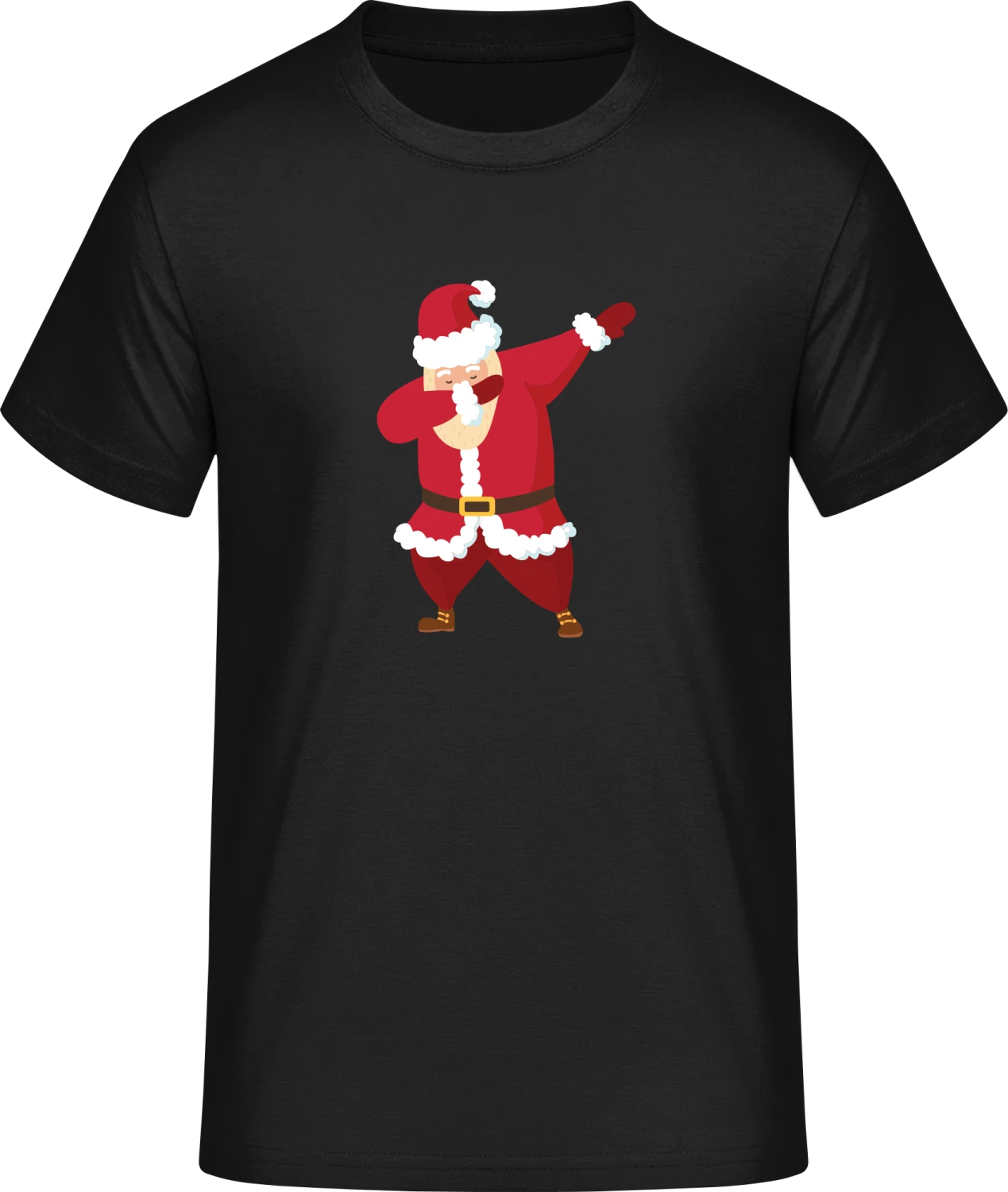 Santa Dabbing - Front_Schwarz