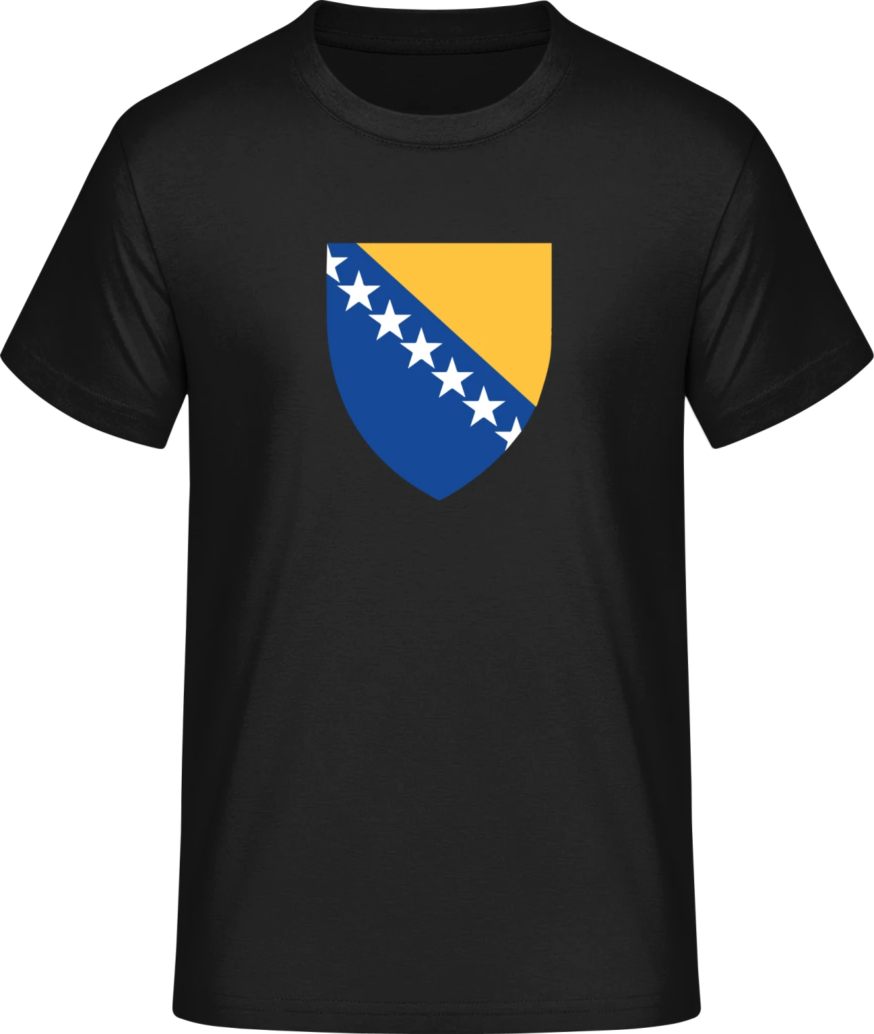 Bosnia and Herzegovina Coat of Arms - Front_Schwarz