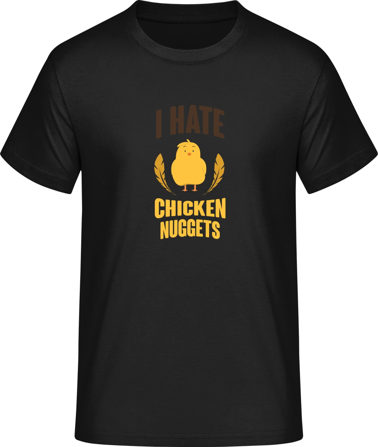 I Hate Chicken Nuggets - Front_Schwarz