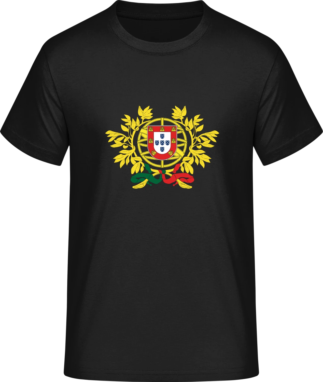 Portugal Coat of Arms - Front_Schwarz