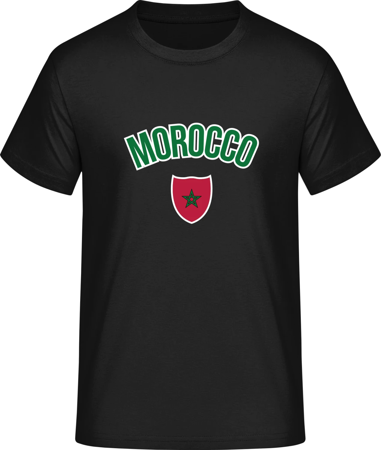 Morocco Fan - Front_Schwarz