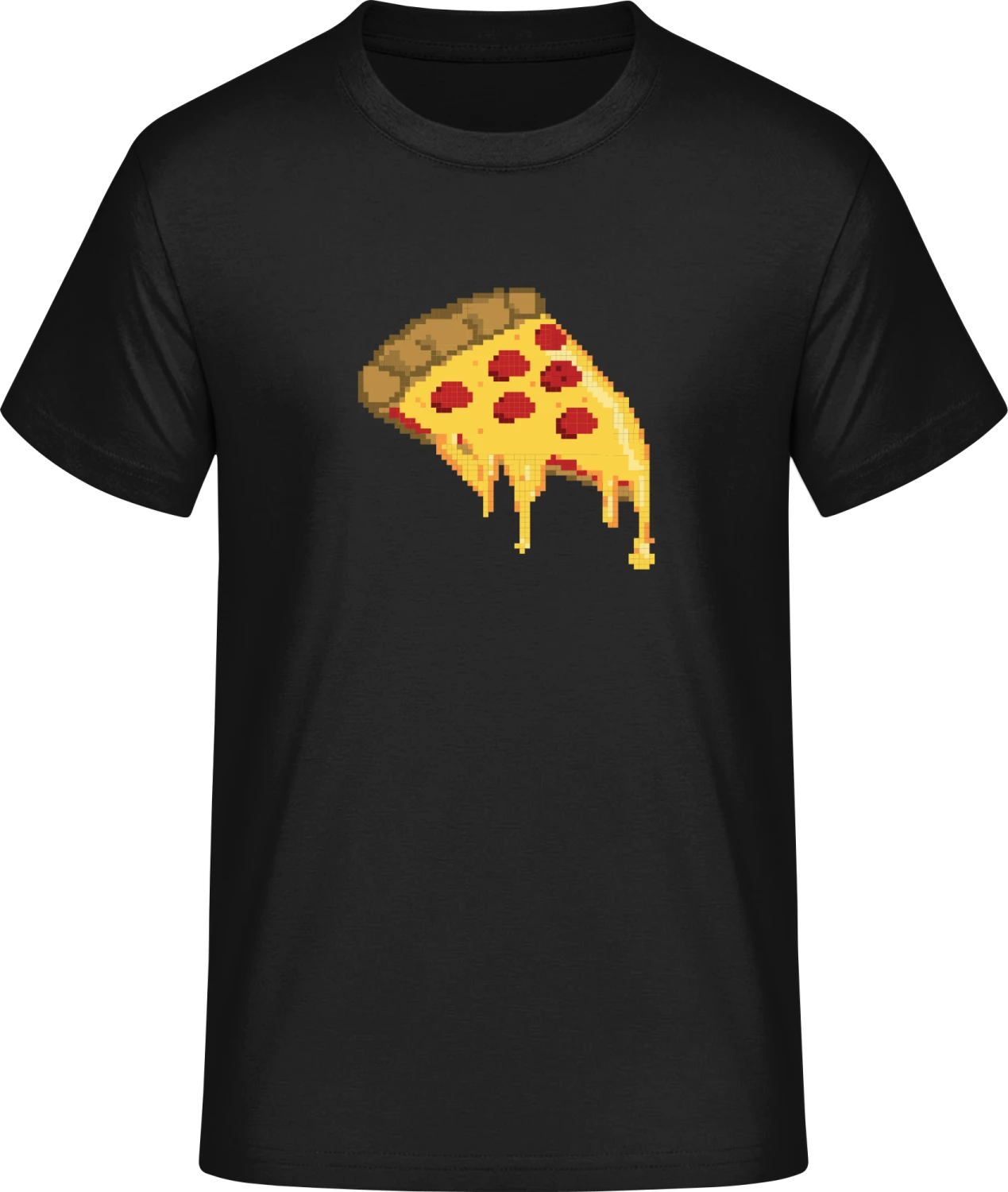 Pixel Pizza - Front_Schwarz