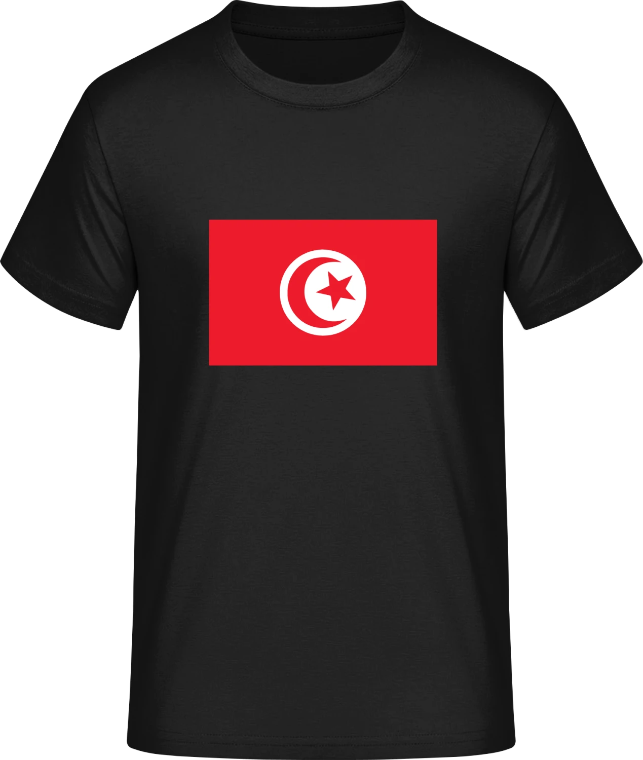 Tunisian Flag - Front_Schwarz