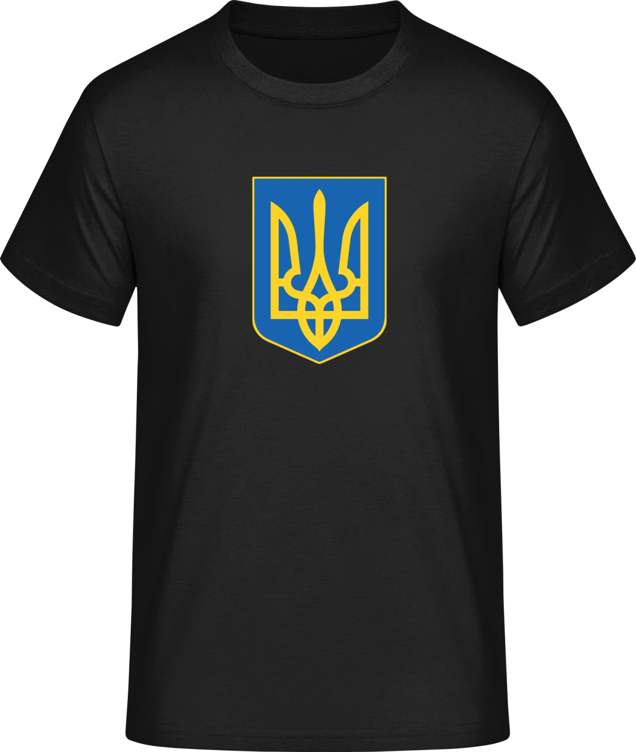 Ukraine Coat of Arms - Front_Schwarz