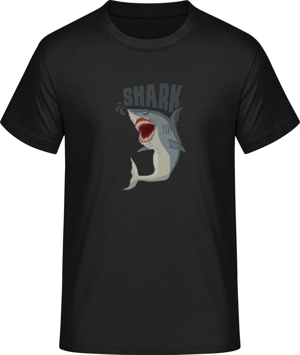 Shark Comic - Front_Schwarz