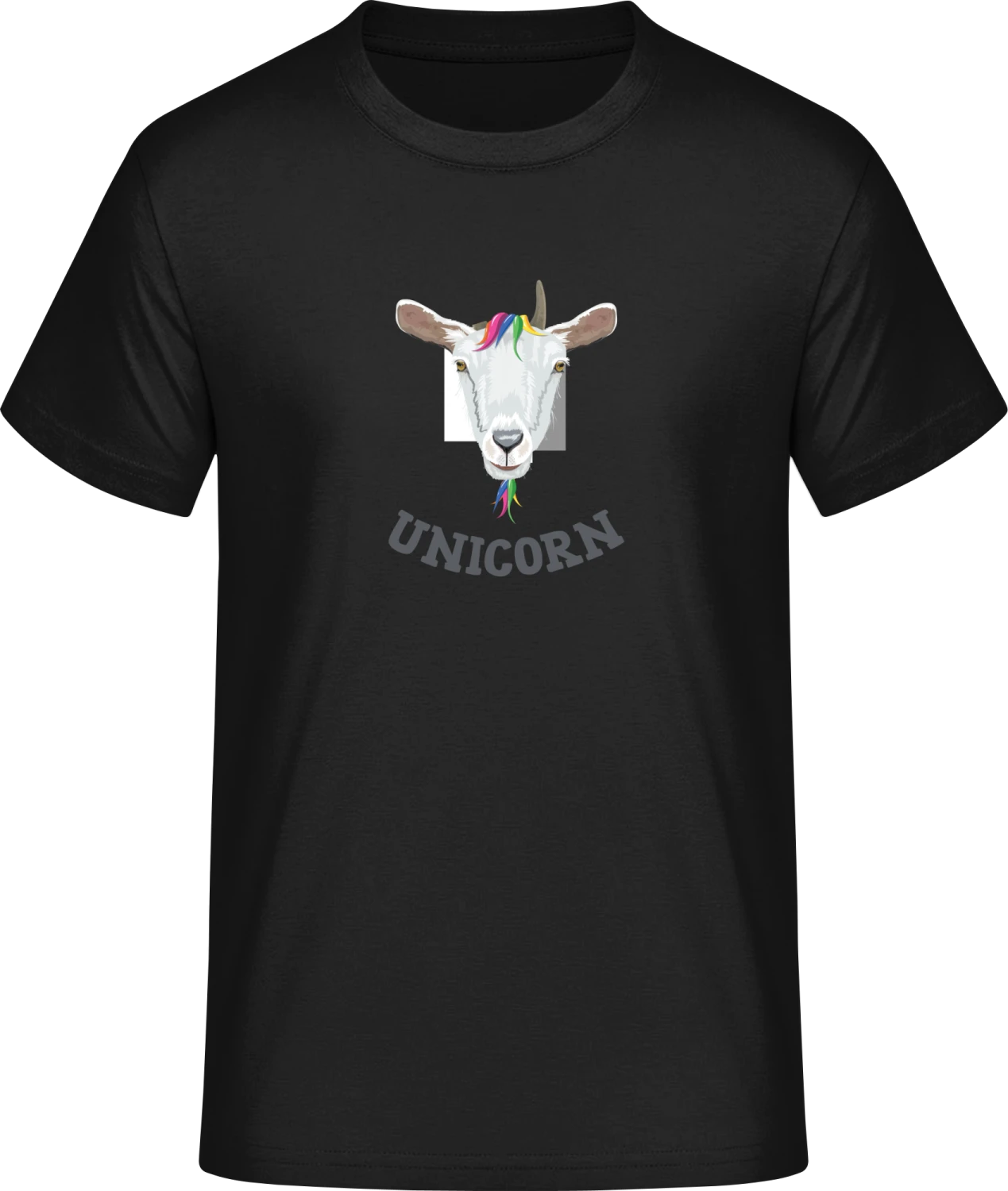 Unicorn Goat - Front_Schwarz