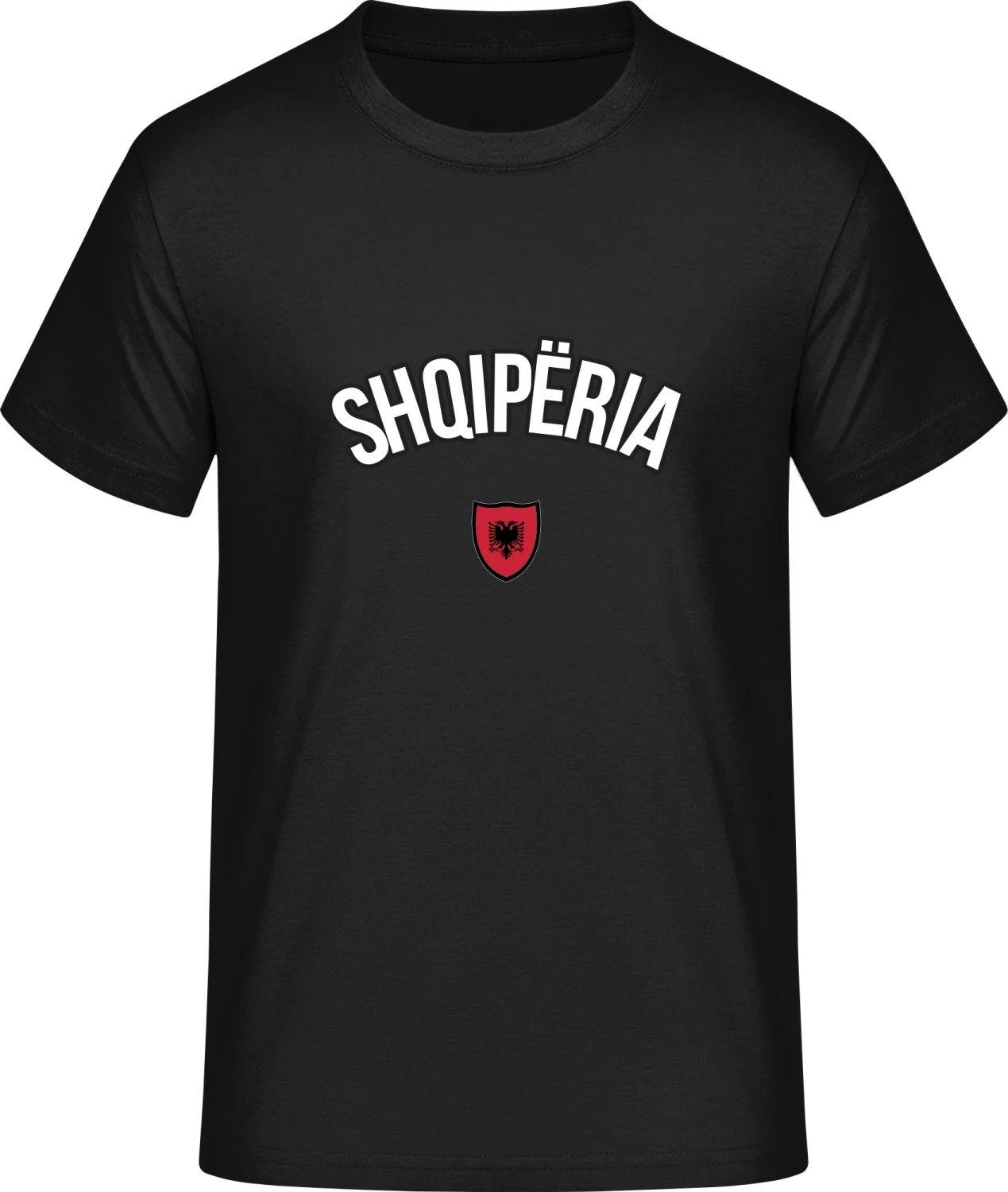 SHQIPERIA Fan - Front_Schwarz