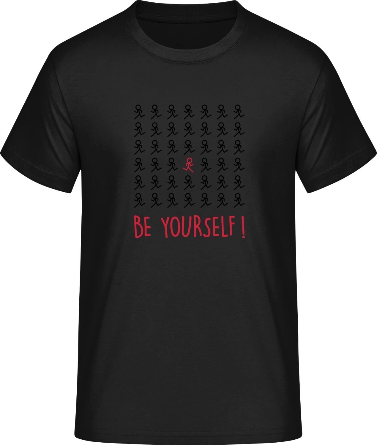 Be Yourself! - Front_Schwarz