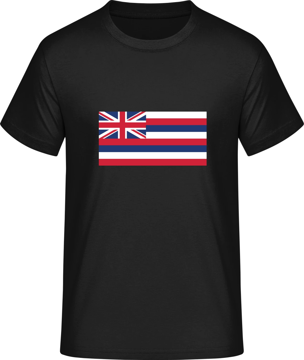 Hawaii Flag - Front_Schwarz