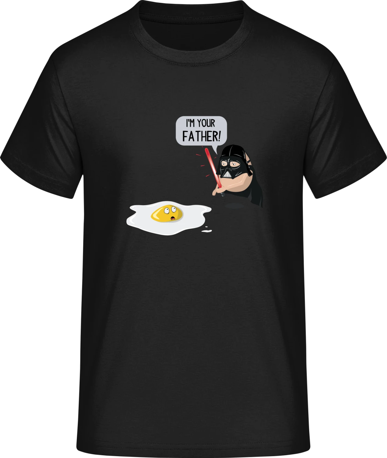 Egg I'm Your Father Comic - Front_Schwarz