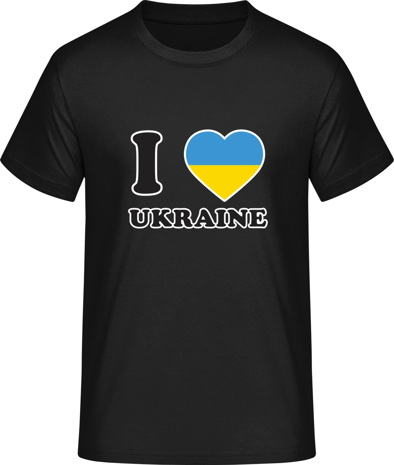 I Love Ukraine - Front_Schwarz