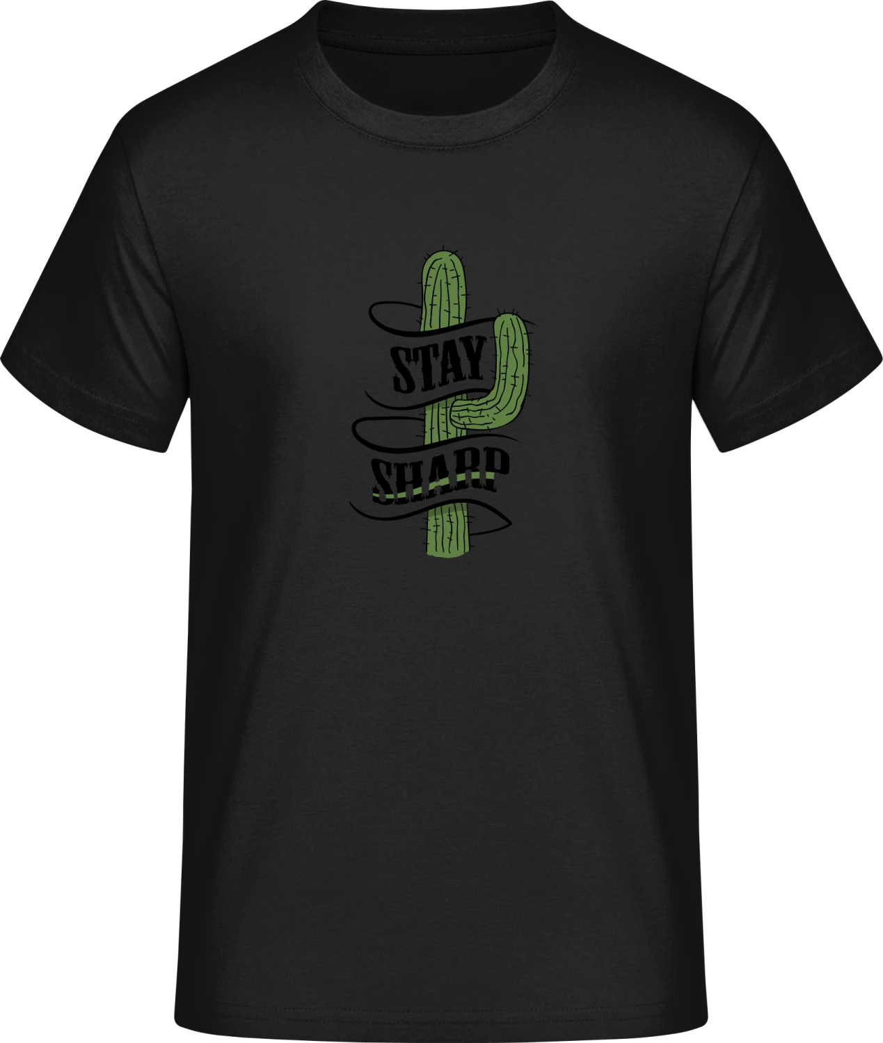 Stay Sharp - Front_Schwarz