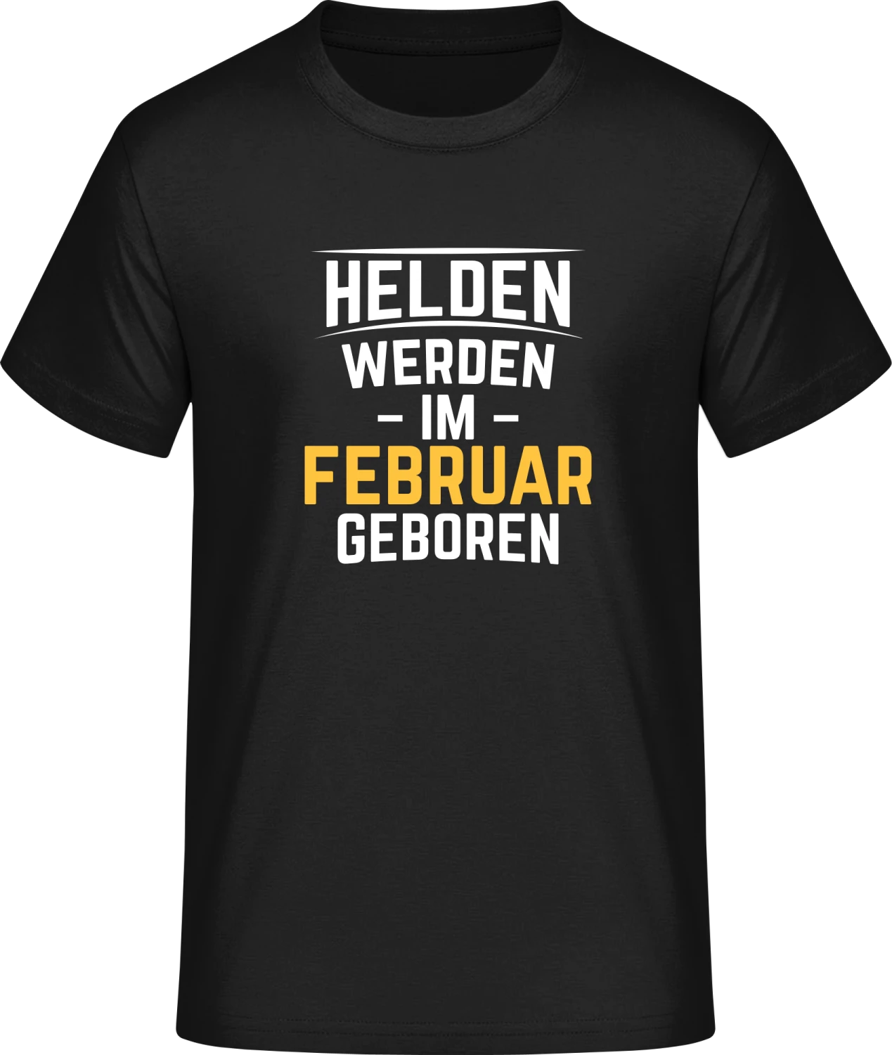 Helden werden im Februar geboren - Front_Schwarz