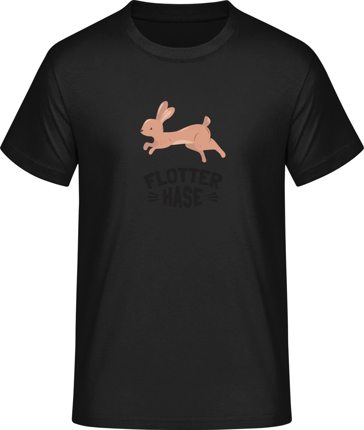 Flotter Hase Logo - Front_Schwarz