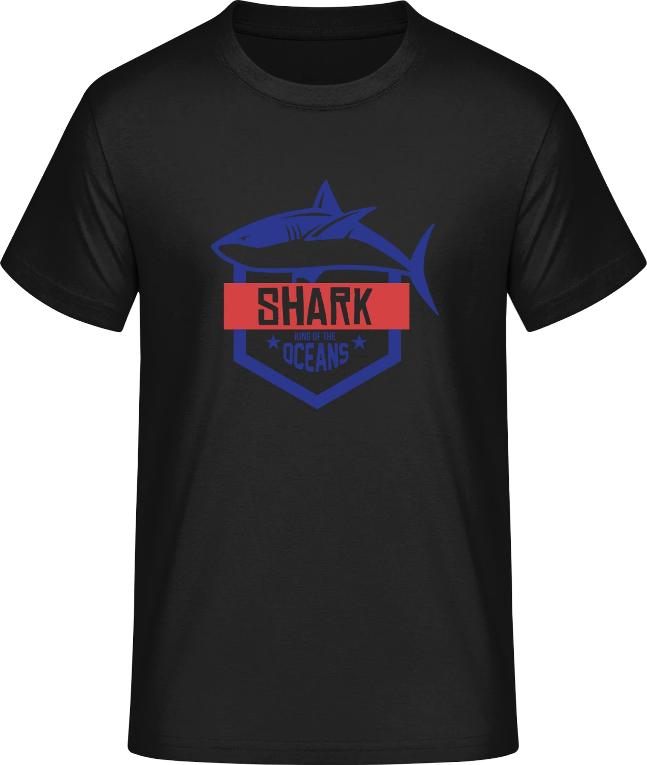 Shark King Of The Oceans - Front_Schwarz