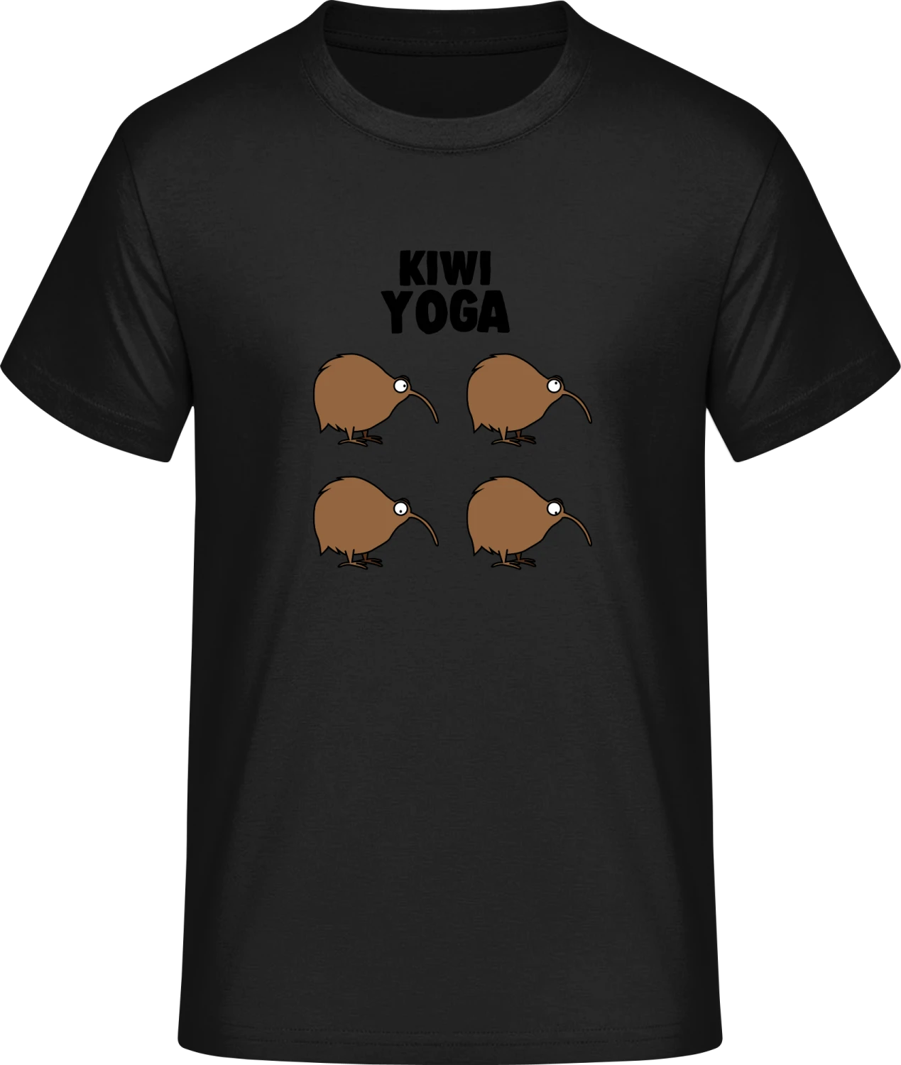 Kiwi Yoga - Front_Schwarz