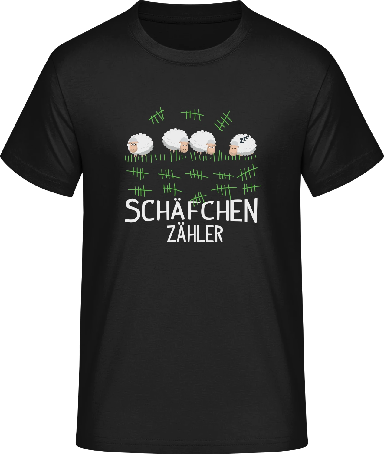 Schäfchen Zähler - Front_Schwarz