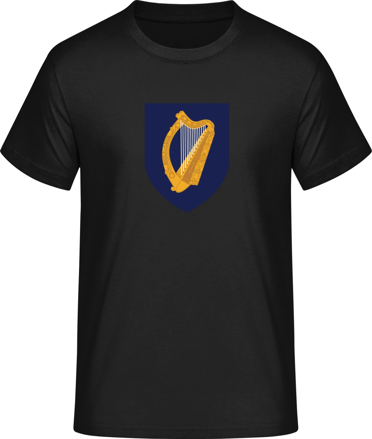 Ireland Coat of Arms - Front_Schwarz