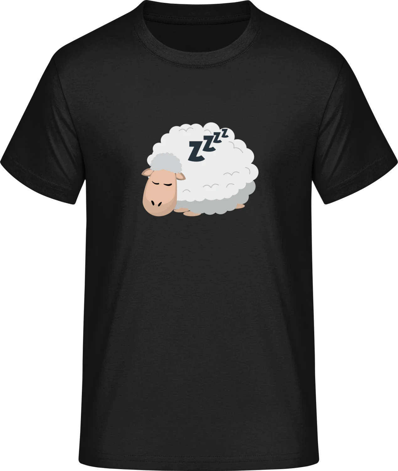 Sleeping Sheep - Front_Schwarz