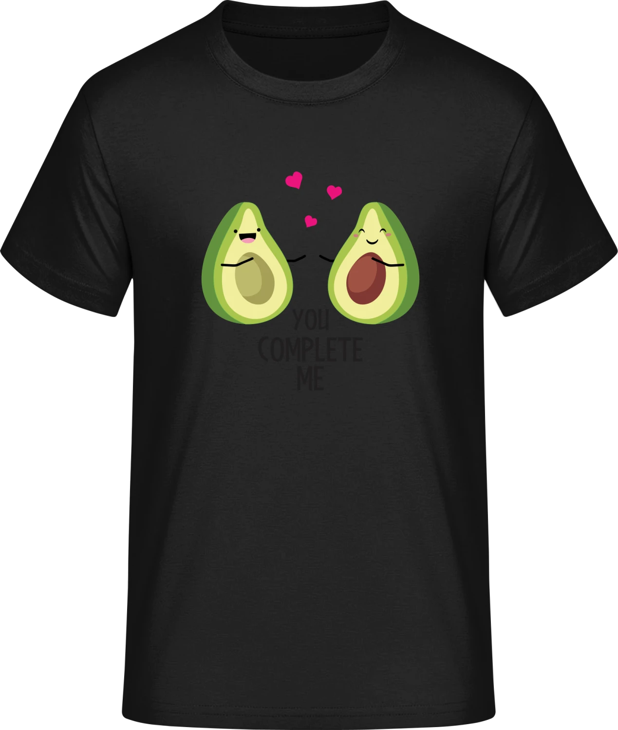 You Complete Me Avocados - Front_Schwarz