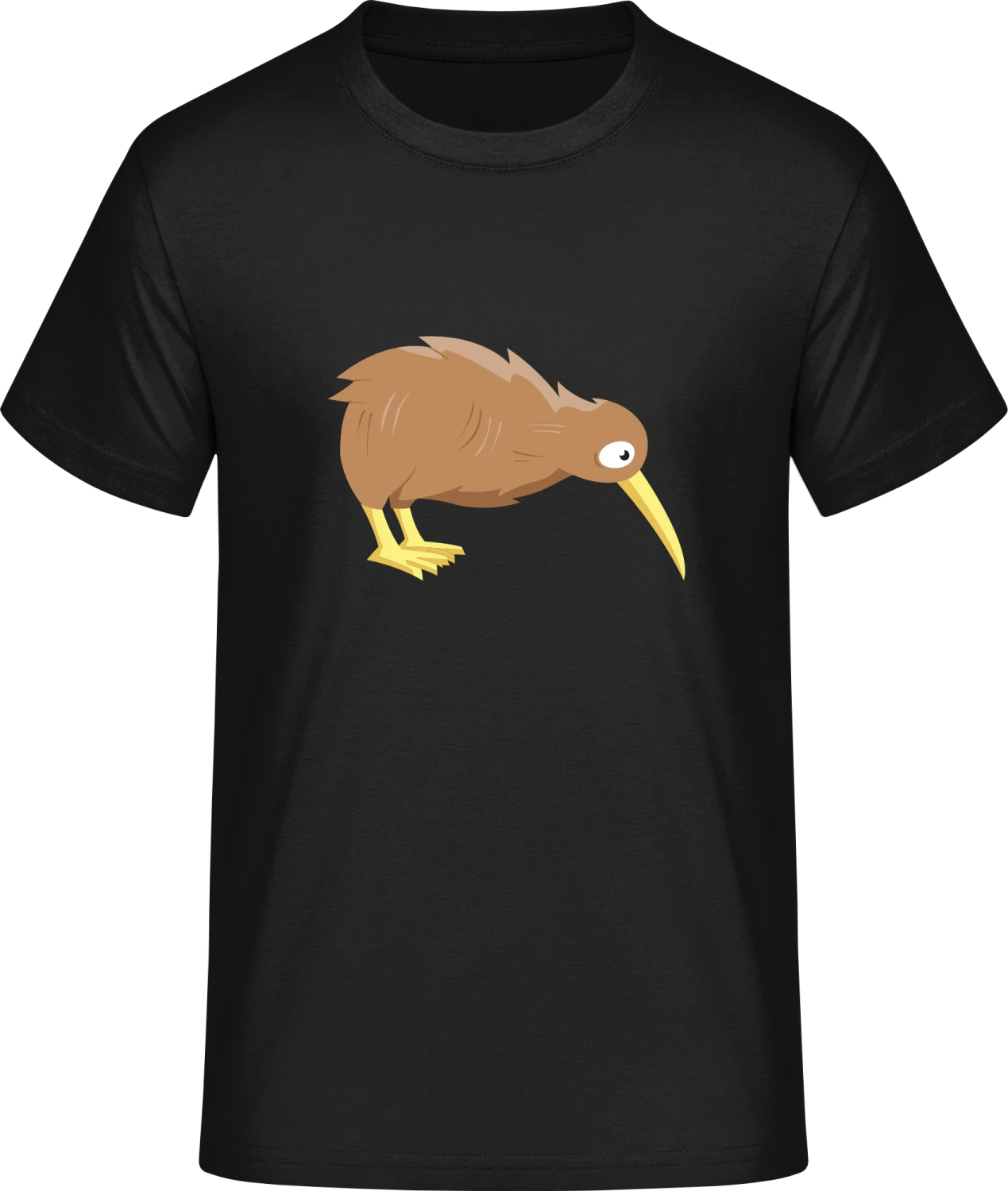 Kiwi Bird Funny - Front_Schwarz