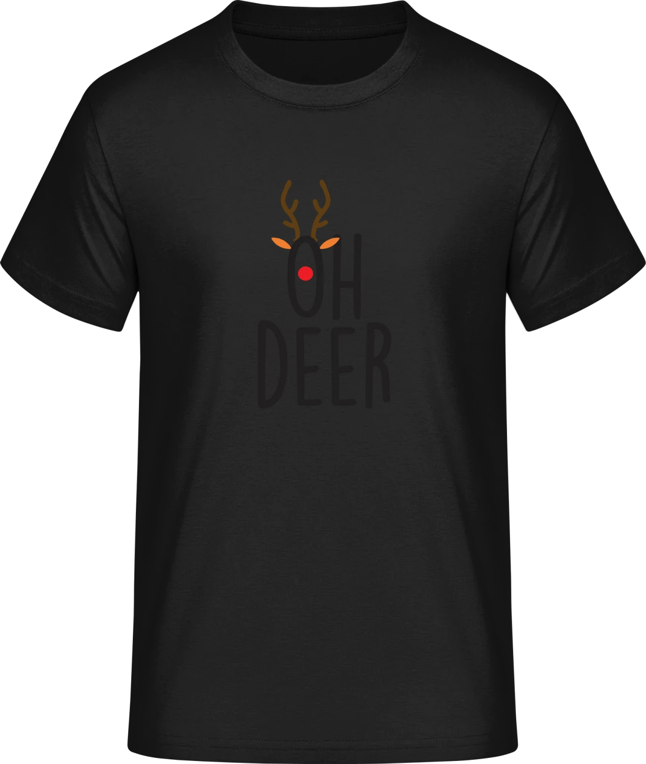 Oh Deer - Front_Schwarz