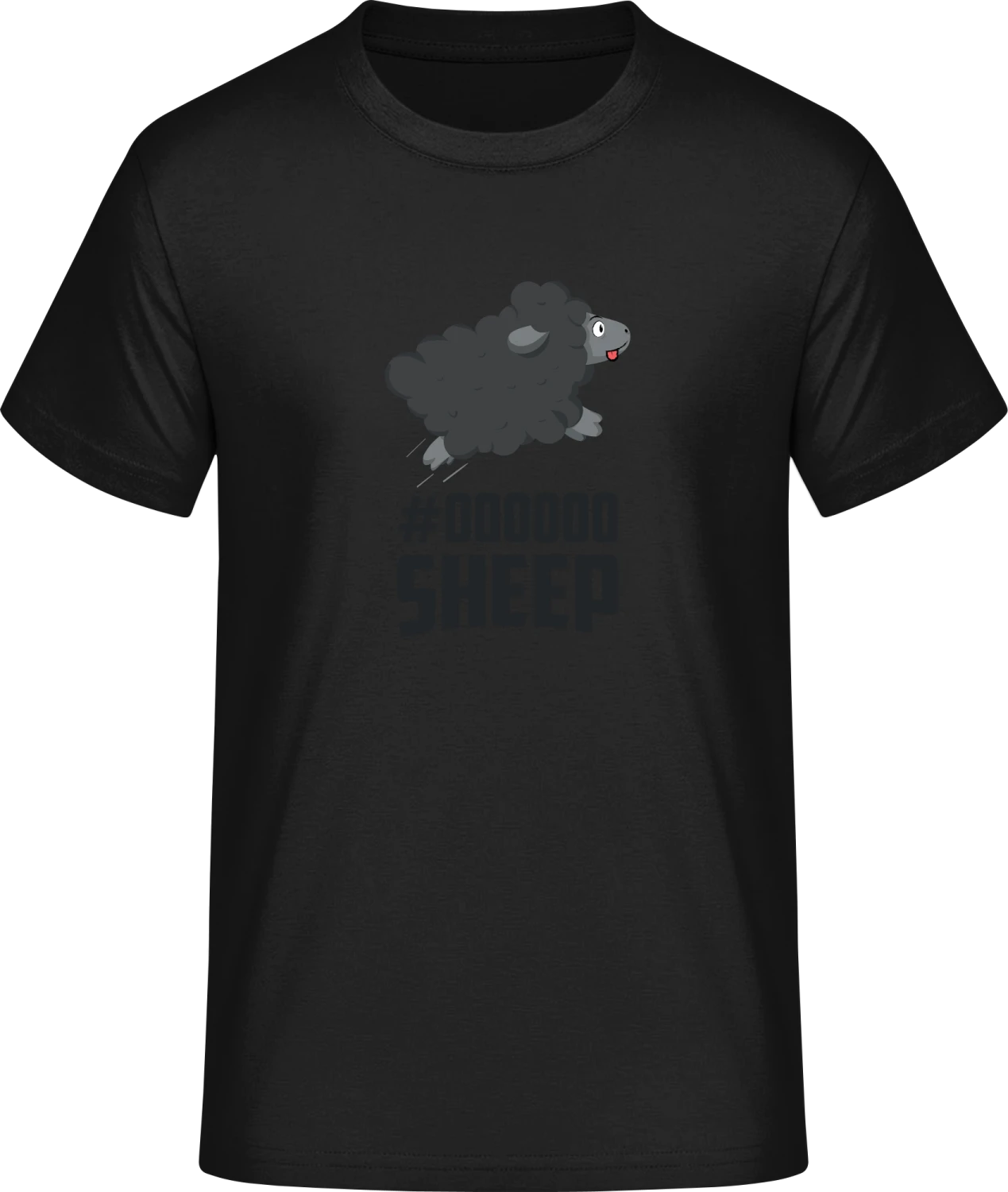 Black Sheep Geek - Front_Schwarz