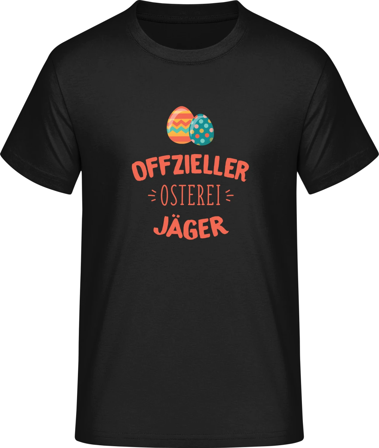 Offizieller Osterei Jäger - Front_Schwarz