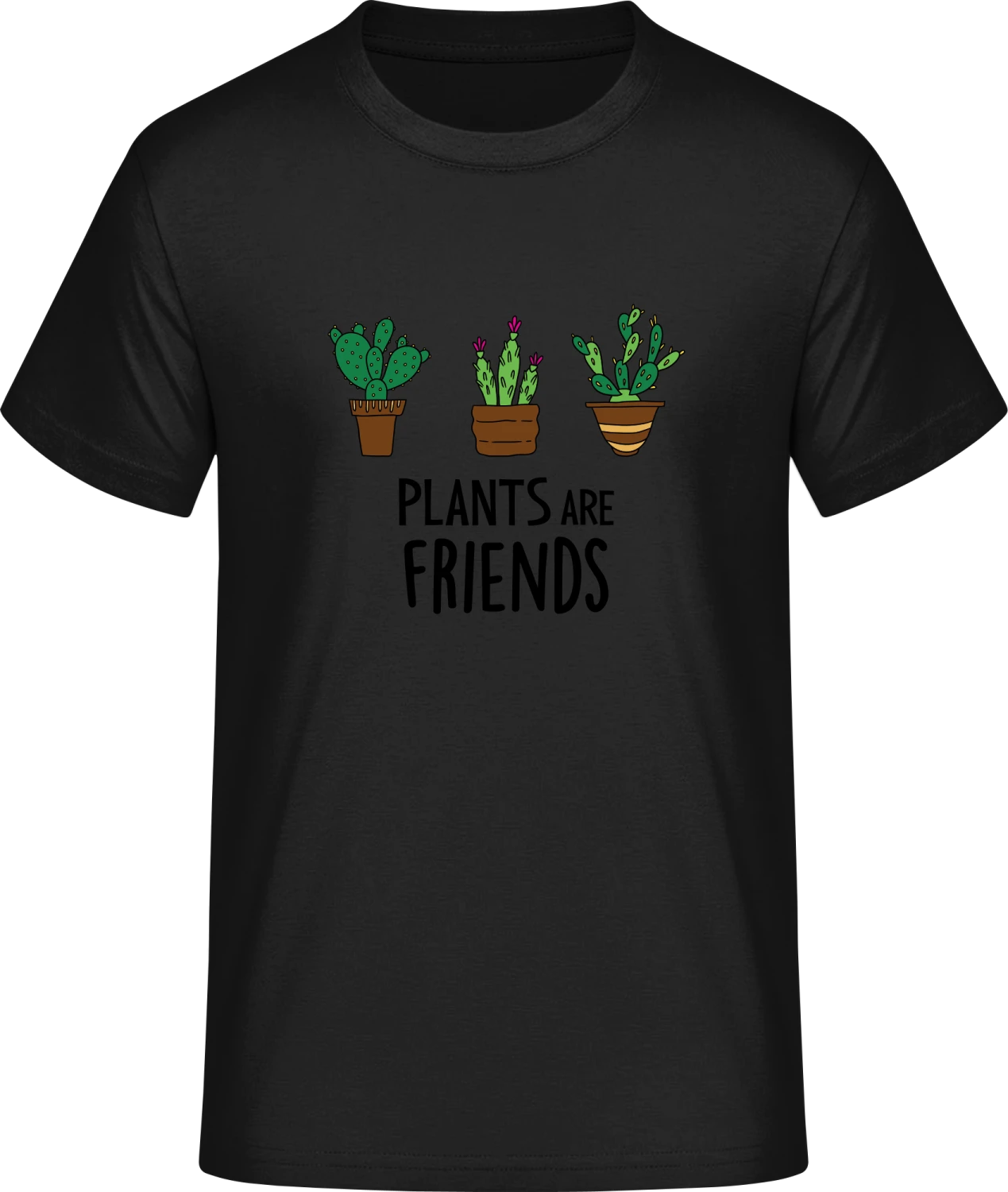 Plants Are Friends - Front_Schwarz