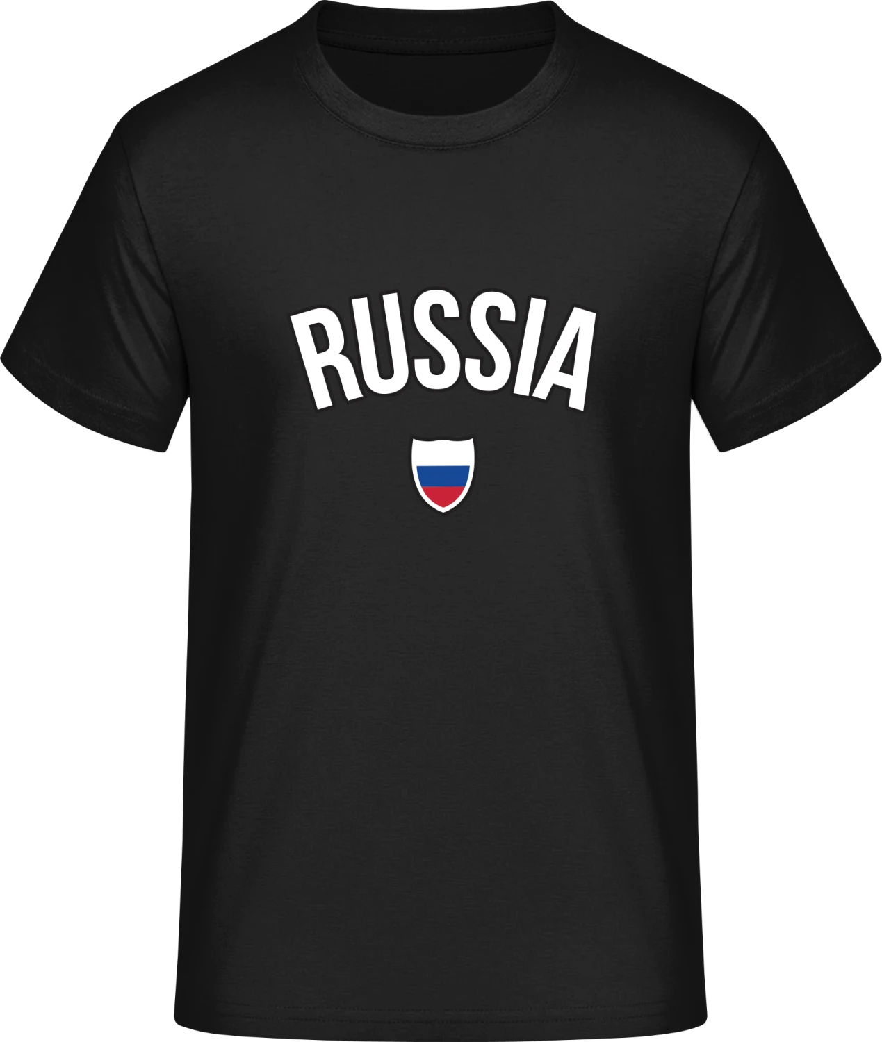 RUSSIA Football Fan - Front_Schwarz