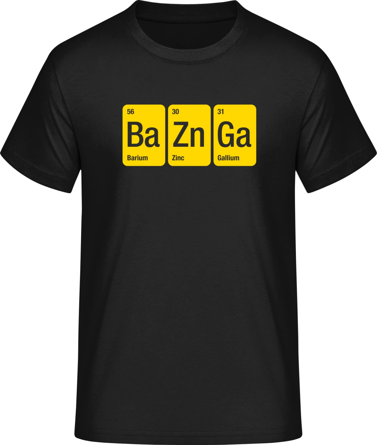 Bazinga - Front_Schwarz