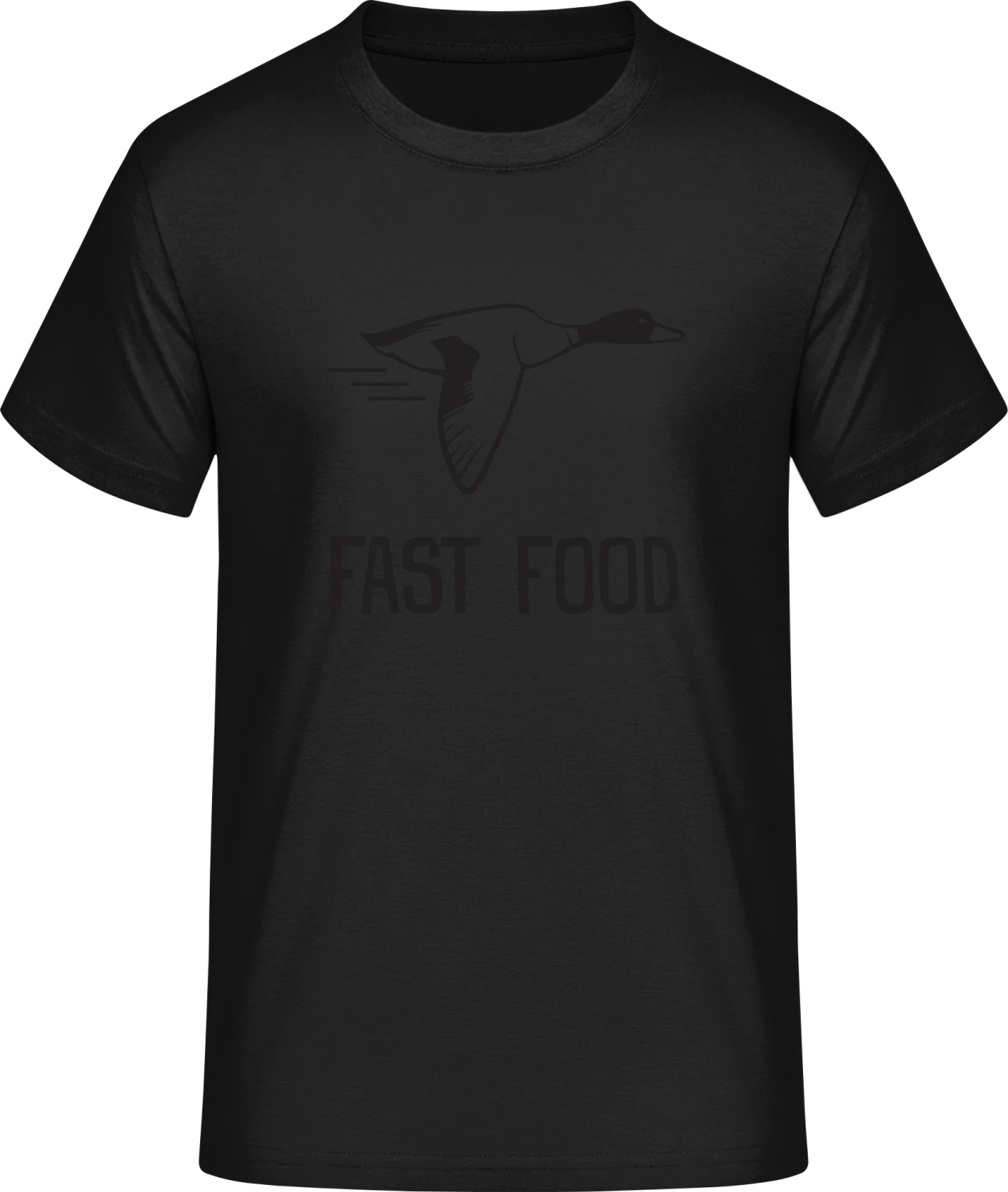 Fast Food Duck - Front_Schwarz