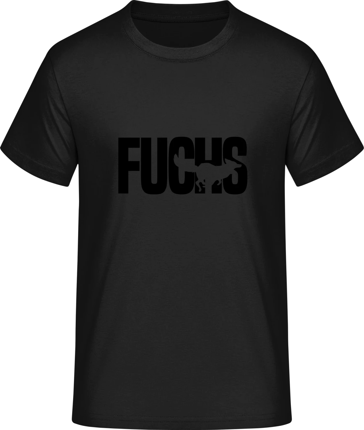 Fuchs Schriftzug - Front_Schwarz