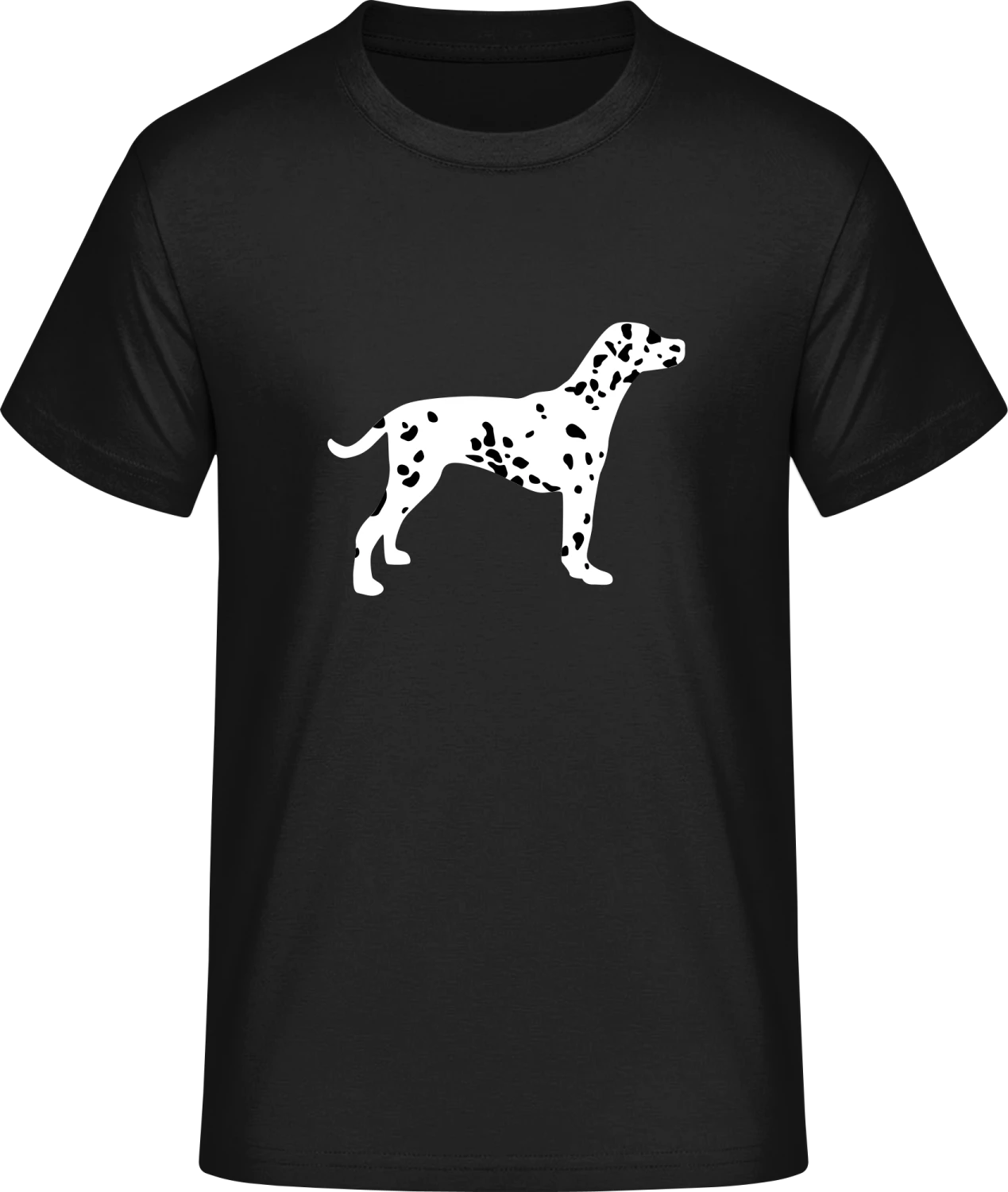 Dalmatian Silhouette - Front_Schwarz